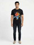 Greek Ancient Graphic Printed Black Tshirt