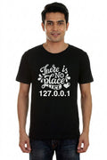 No Place like Home or 127.0.0.1 as coders and developers would say - Casual Black Tee