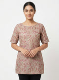 Multi Floral Printed Regular Fit Kurti