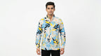 Blue Leafs Printed Unisex Shirt