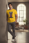Funk Light Graphic Printed Yellow Tshirt