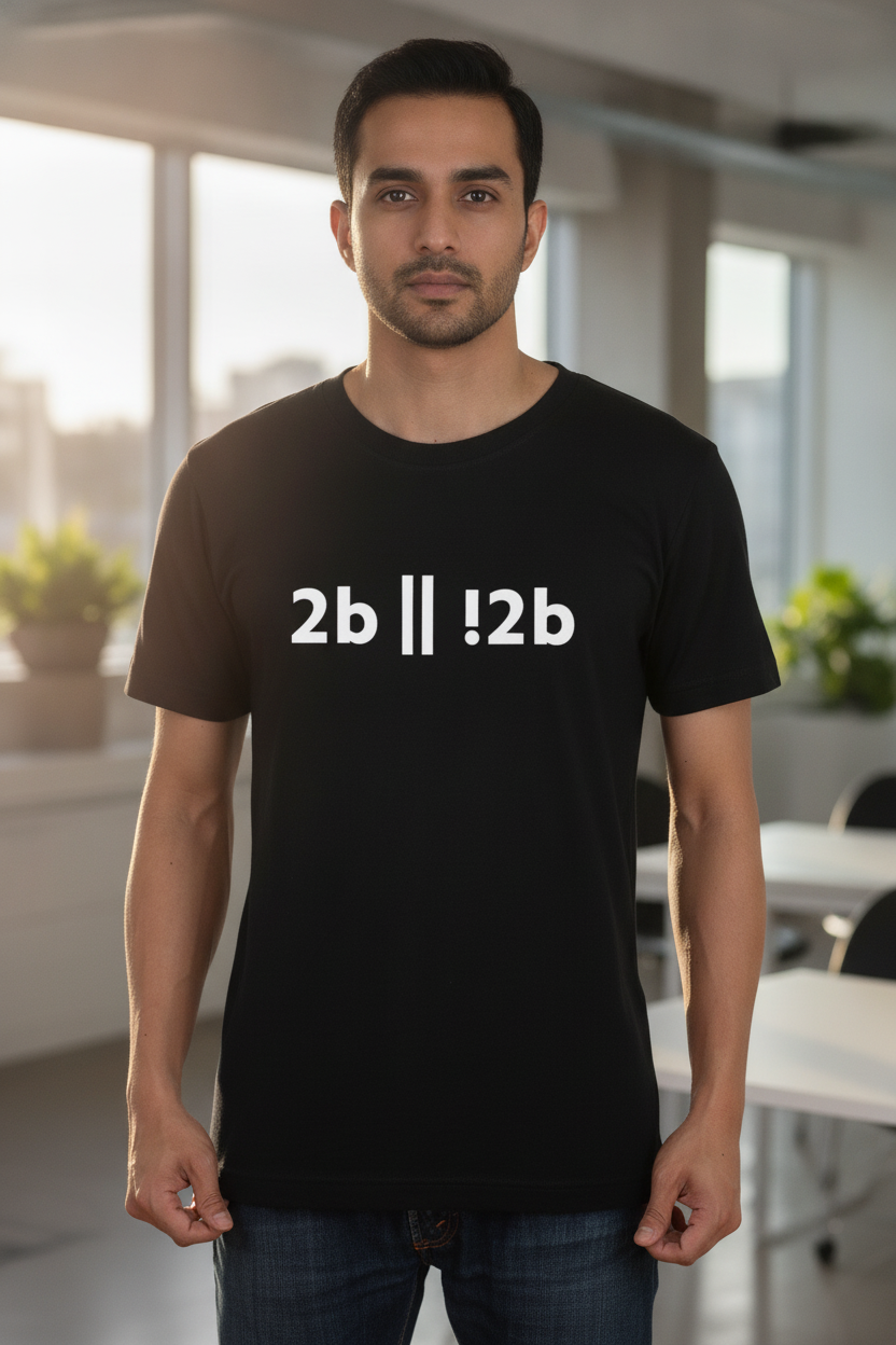 To be or not to be written in a true nerd programmer style