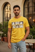 Anime Faces Yellow Tee