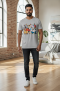Anime World Grey Tee