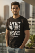 Apetite Black Tee