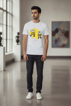 Be Rational. Get Real - Quirky Graphic T-Shirt White Color