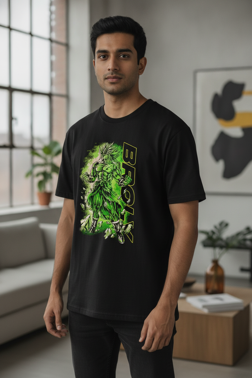 Brolly Black Tee