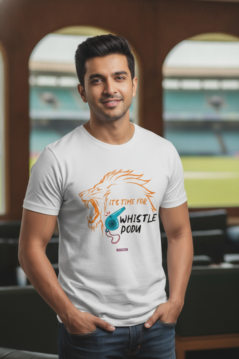Chennai - Indian Cricket Premier League Super kings fan tee