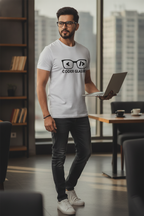 Coder Glasses - Coder Tee white