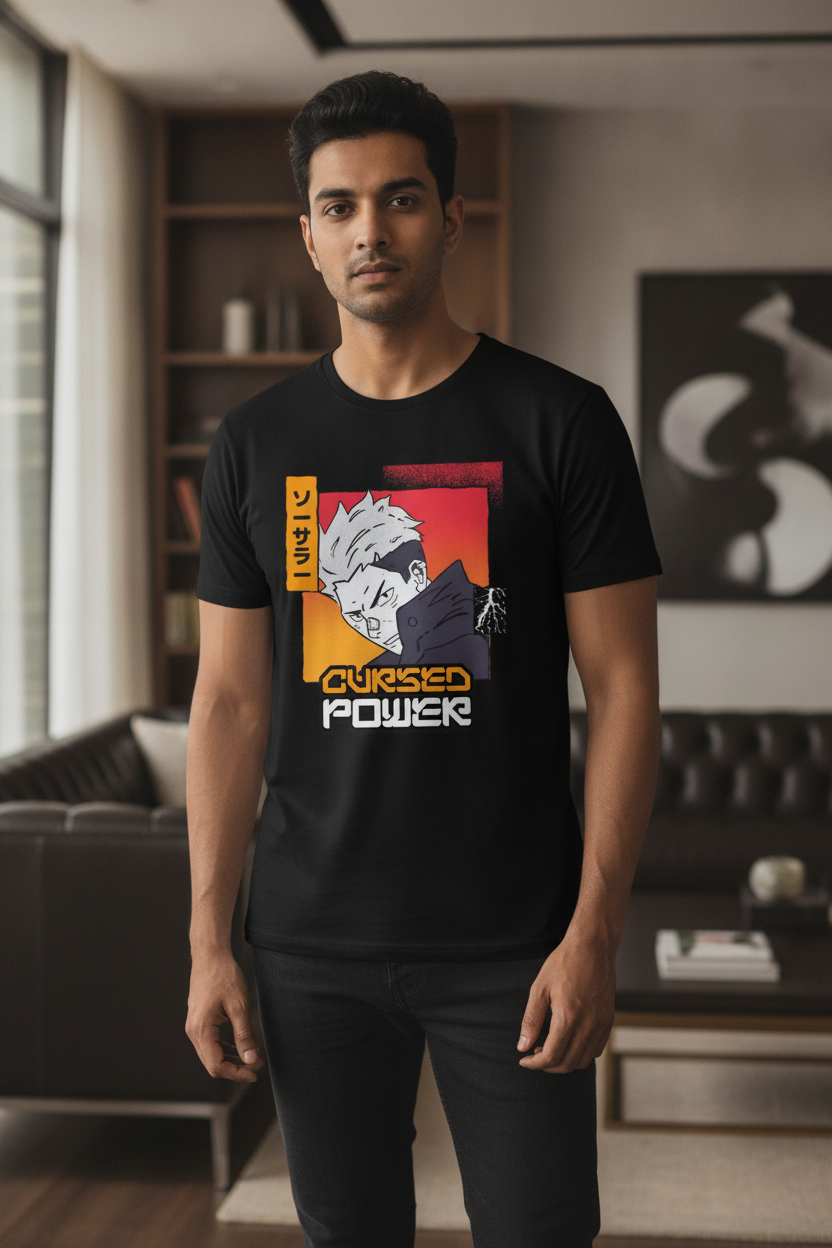Cursed Power Black Tee