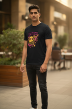 Dat Dab Graphic Printed Black Tshirt