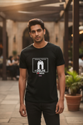 Delhi Saluting Our Heros - Styched in India Graphic T-Shirt Black Color