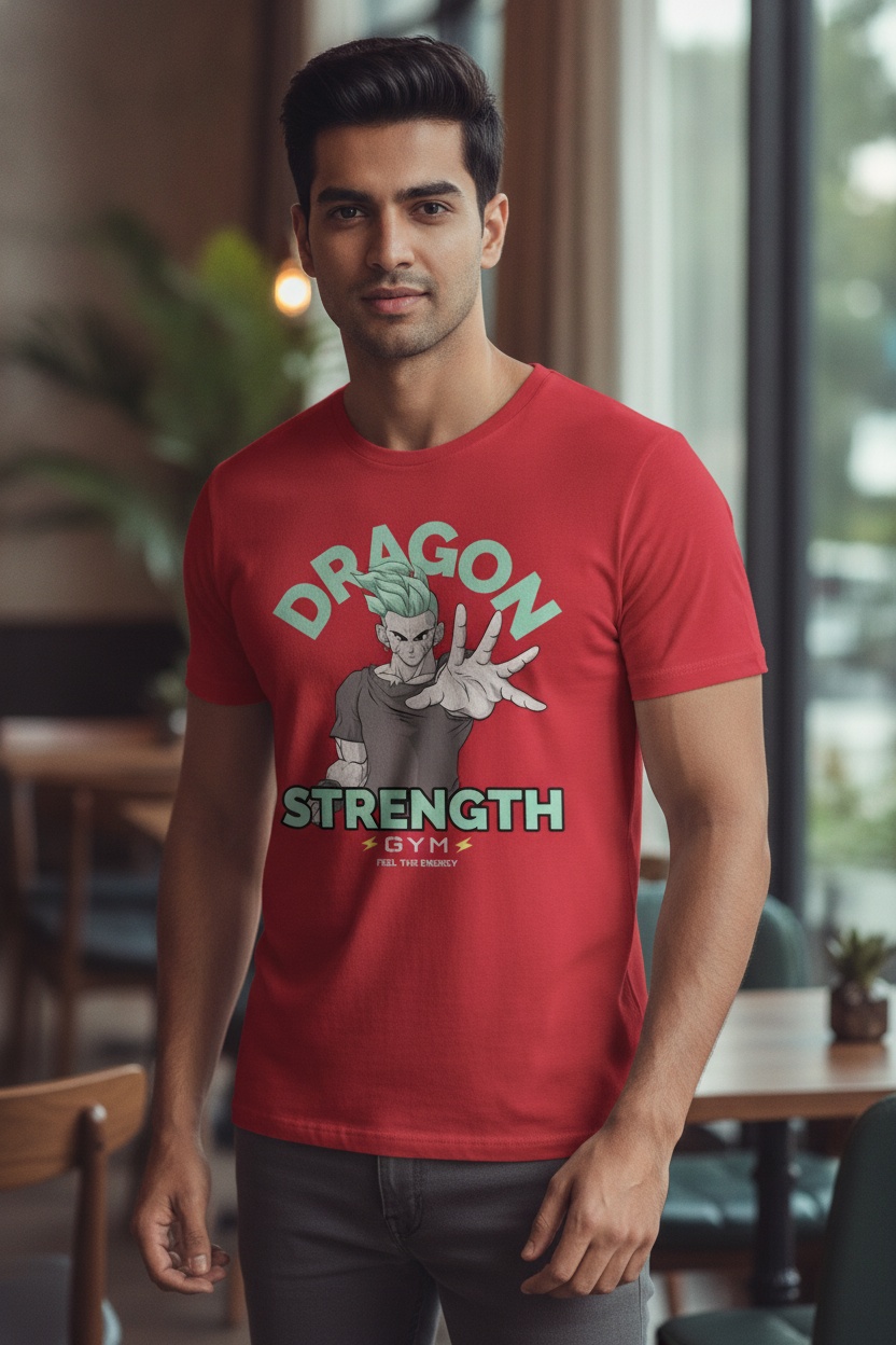 Dragon Strength Red Tee