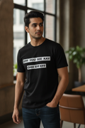 Eff You Graphic Printed Black Tshirt