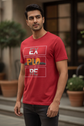 Explore Graphic Printed Red Tshirt