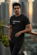 Fightclub Inc Printed Black Tshirt