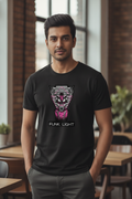 Funk Light Graphic Printed Black Tshirt