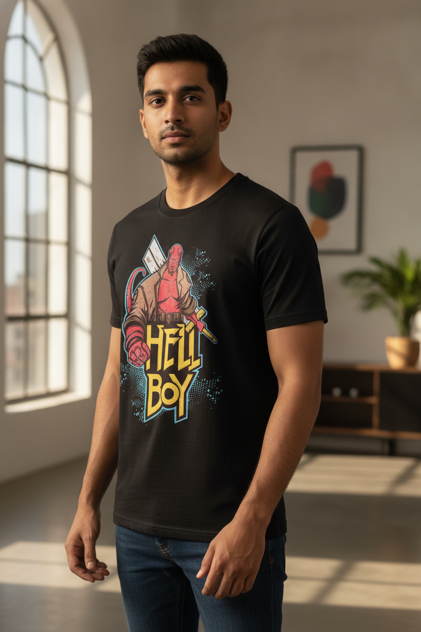 Hell Boy Black Tee