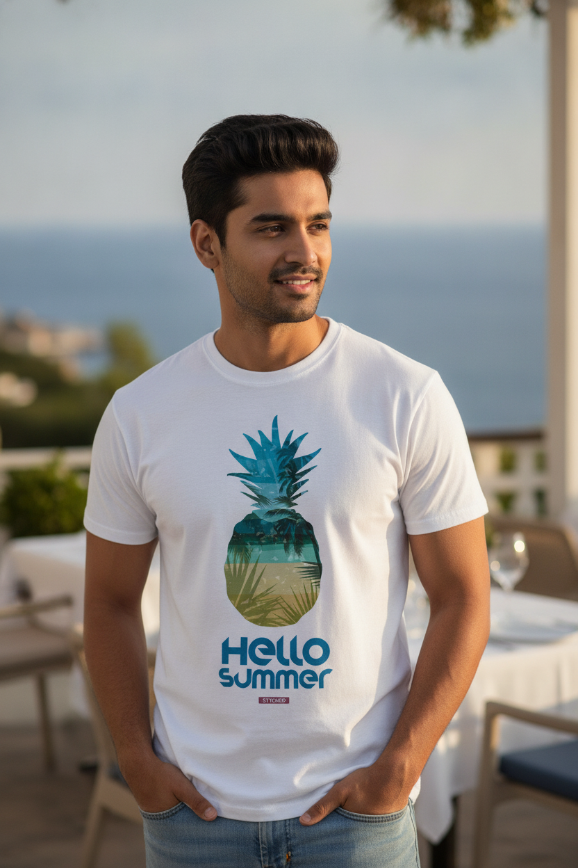 Hello Summer - Printed Tees