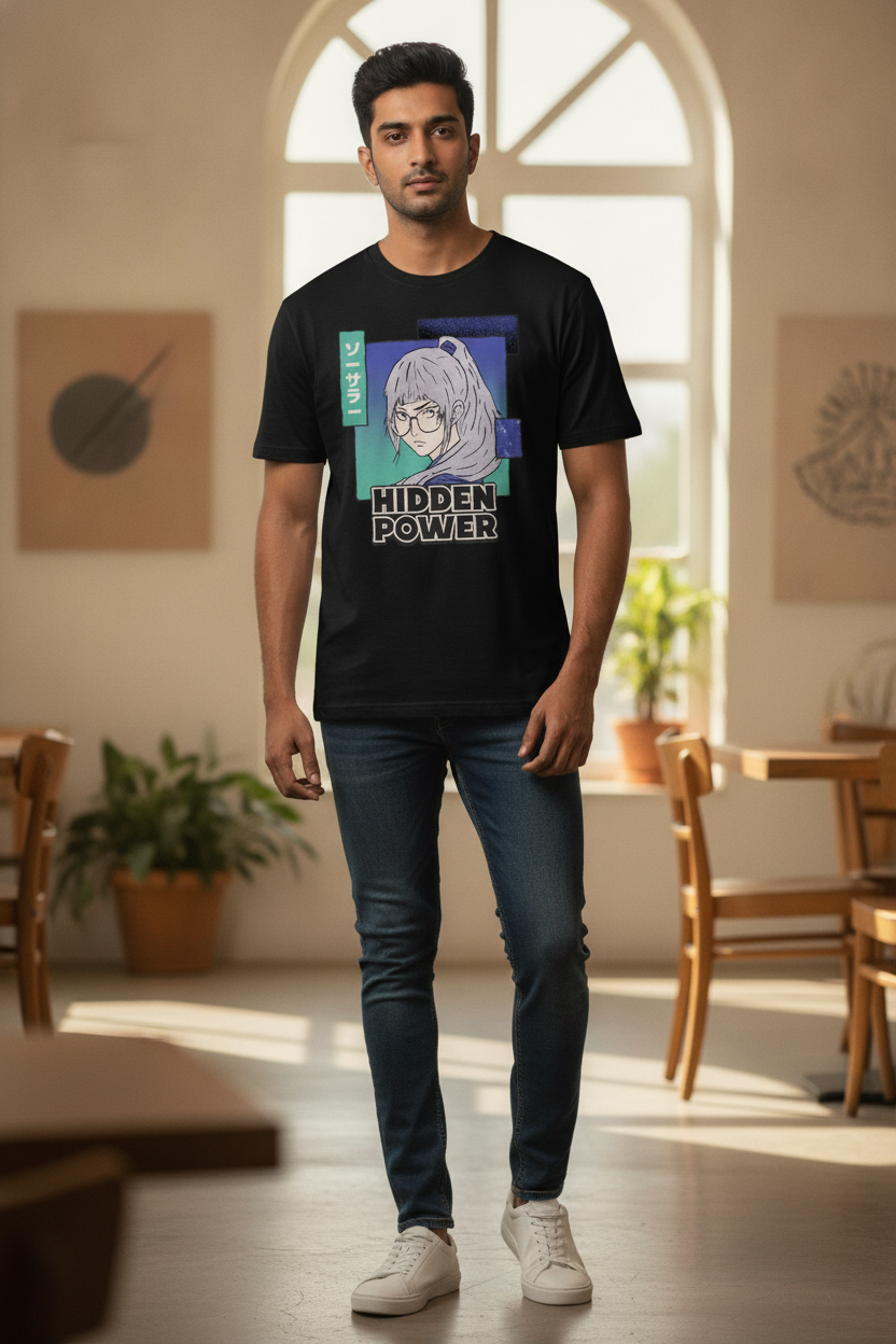 Hidden Power Black Tee