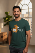 I Love You Cute green TShirt - Innocent Love Tee