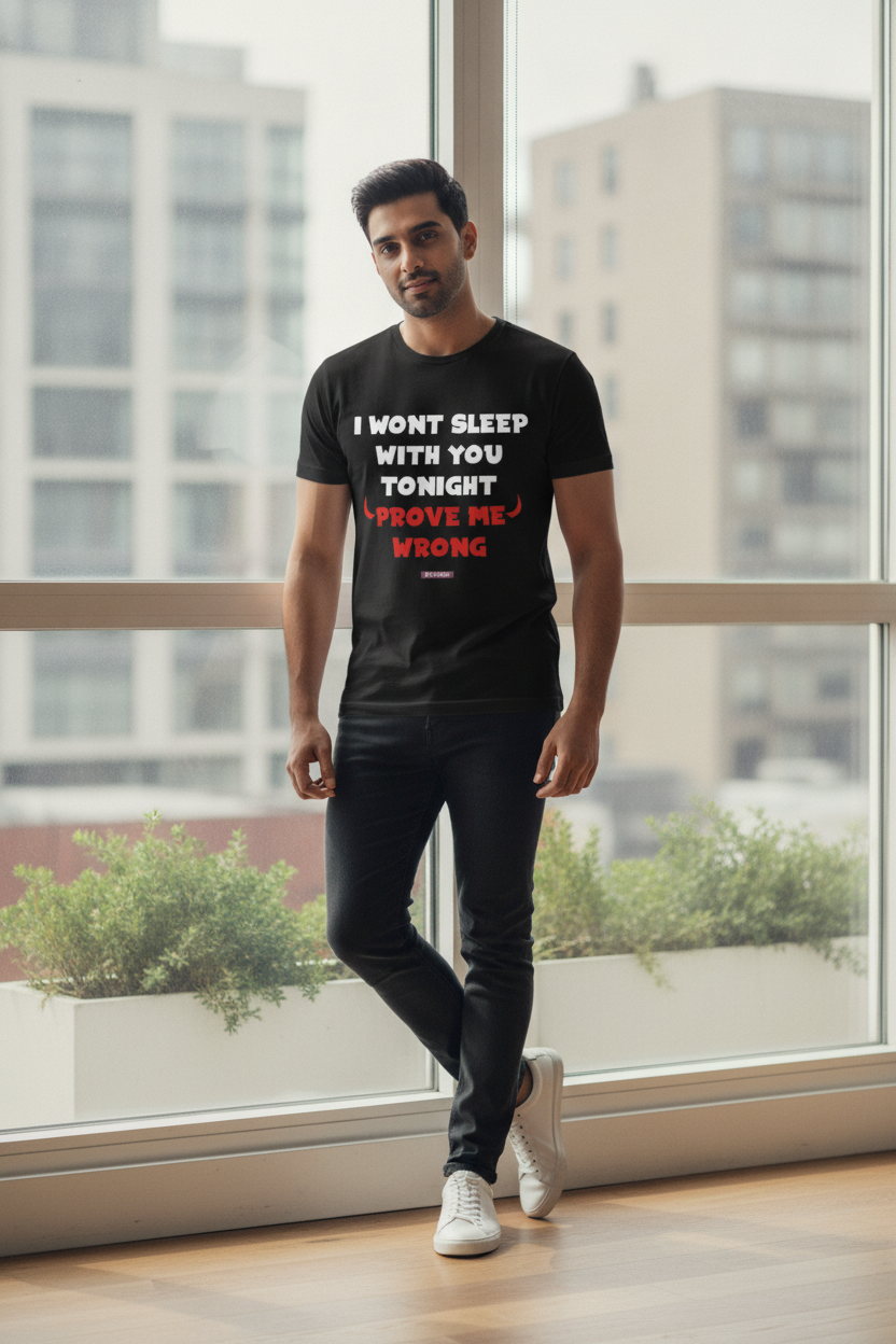 I wont sleep with you tonight - prove me wrong