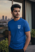 Koala Graphic Printed Blue Tshirt