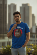 Kool Gorilla Graphic Printed Blue Tshirt