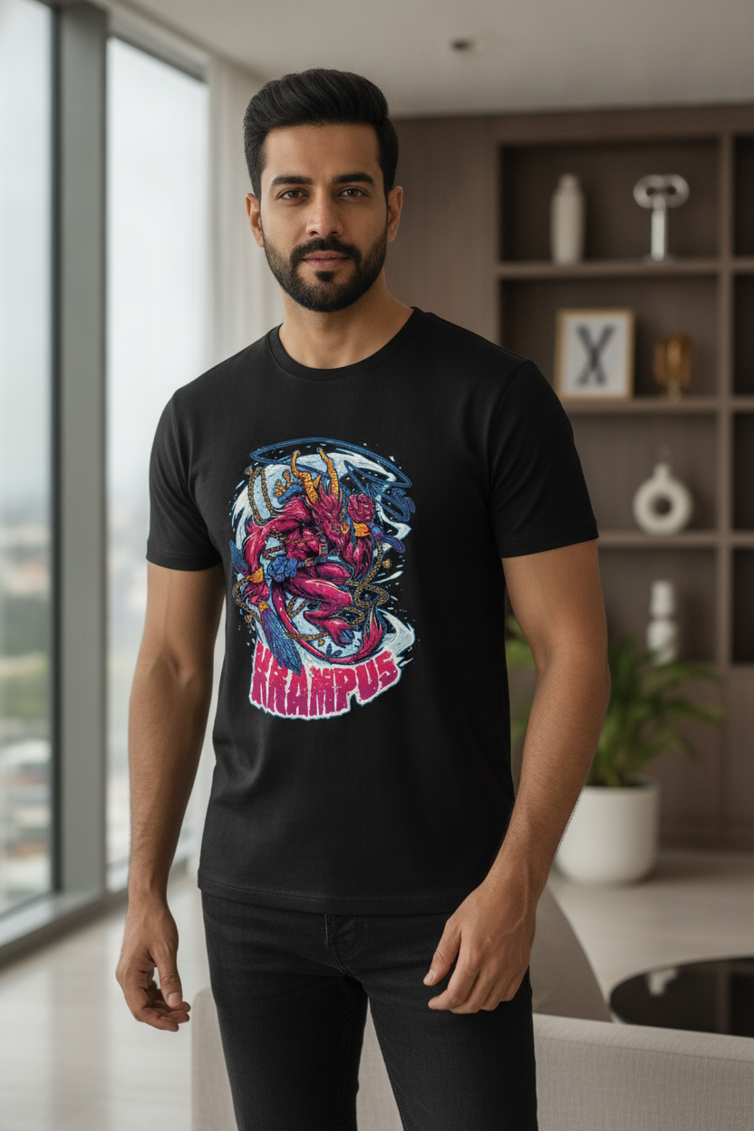 Krampus Black Tee