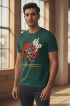 Kunfu Dog Green Tee