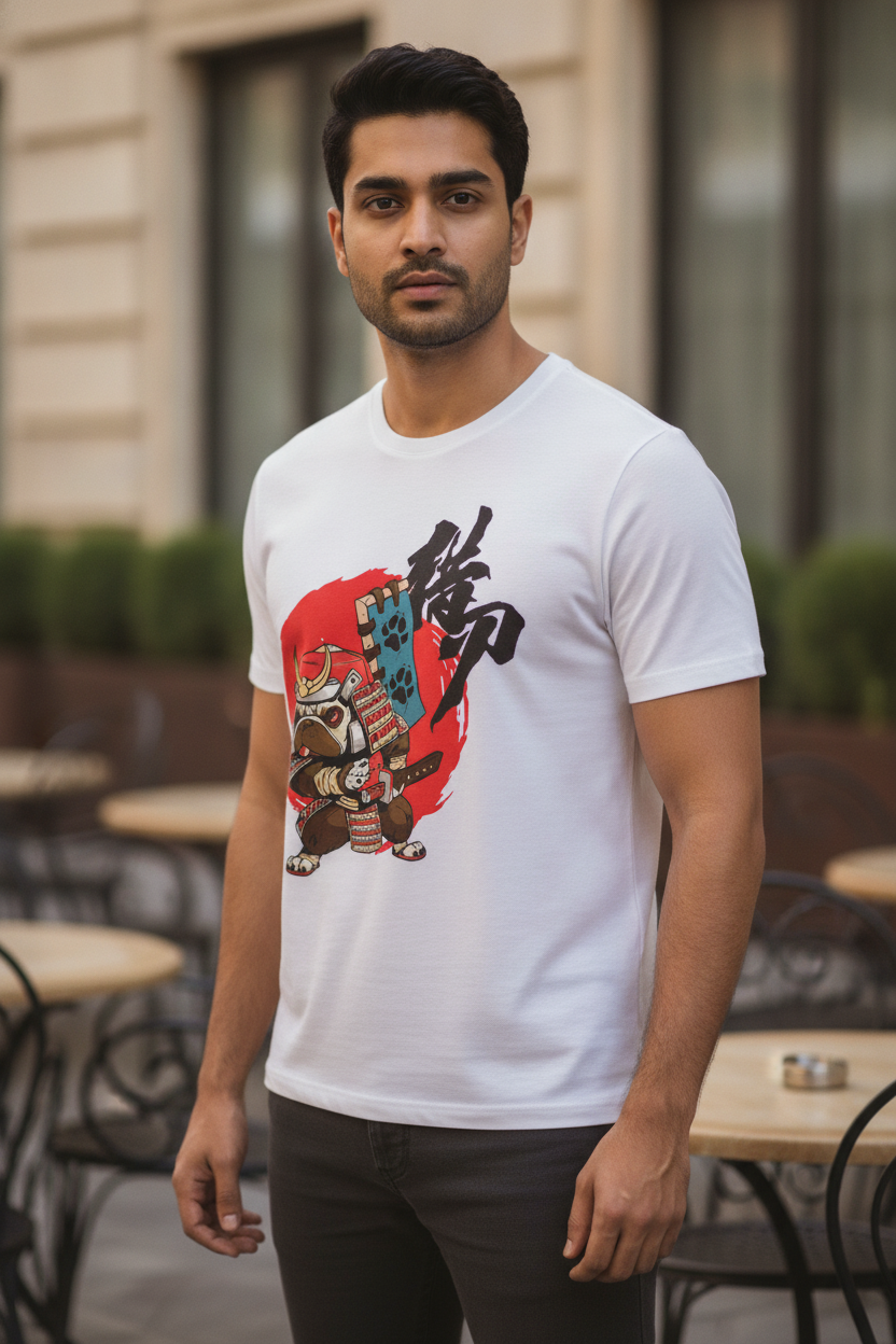 Kunfu White Tee