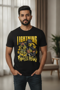 Lightning Black Tee