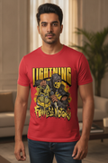 Lightning Red Tee
