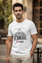 Lodhi Gardens - Styched in India Graphic T-Shirt White Color