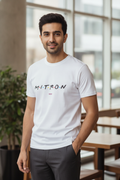 M.I.T.R.O.N - Graphic T-Shirt White Color