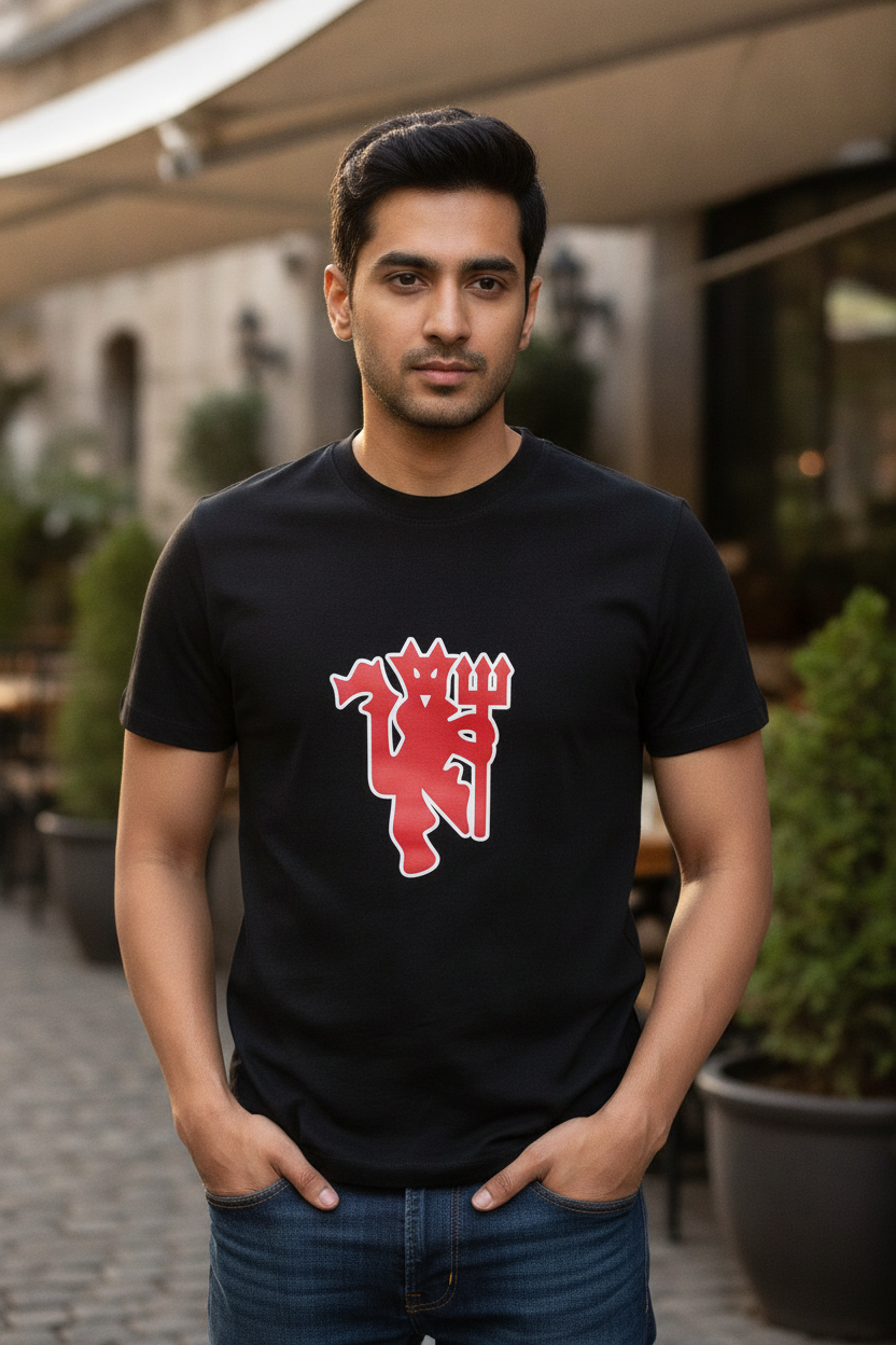 Manchester United Football Club Fan Tee- The Red Devil