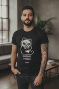Mangal Panda Graphic T-Shirt Black Color