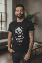 Mangal Panda Graphic T-Shirt Black Color