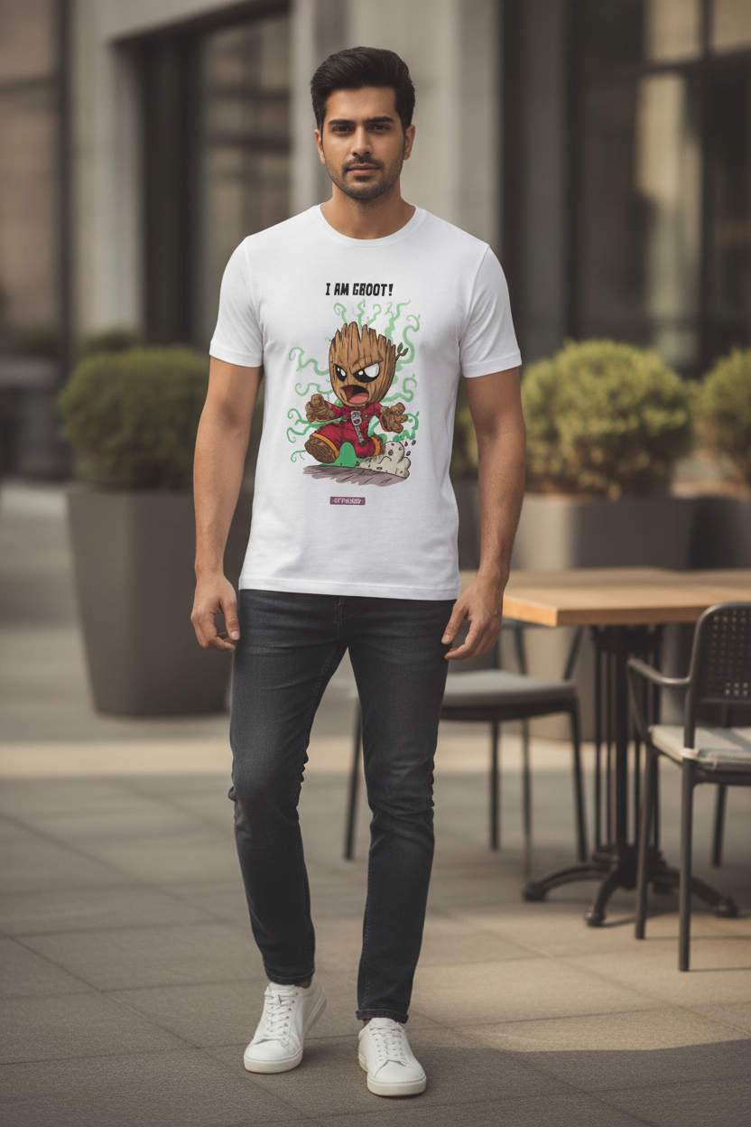 Marvel's Groot - Angry Screaming Groot superhero fan TShirt