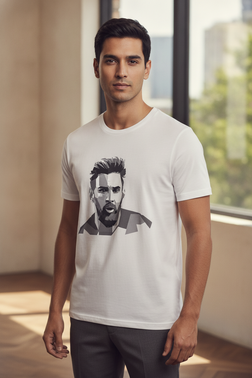 Messi.. Messi! Fan T-Shirt Casual Round Neck