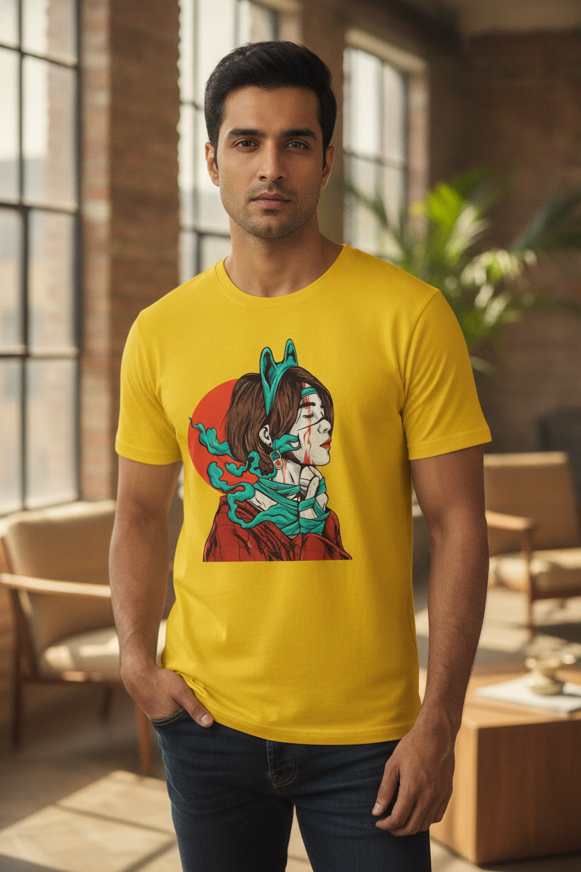 Muse Yellow Tee