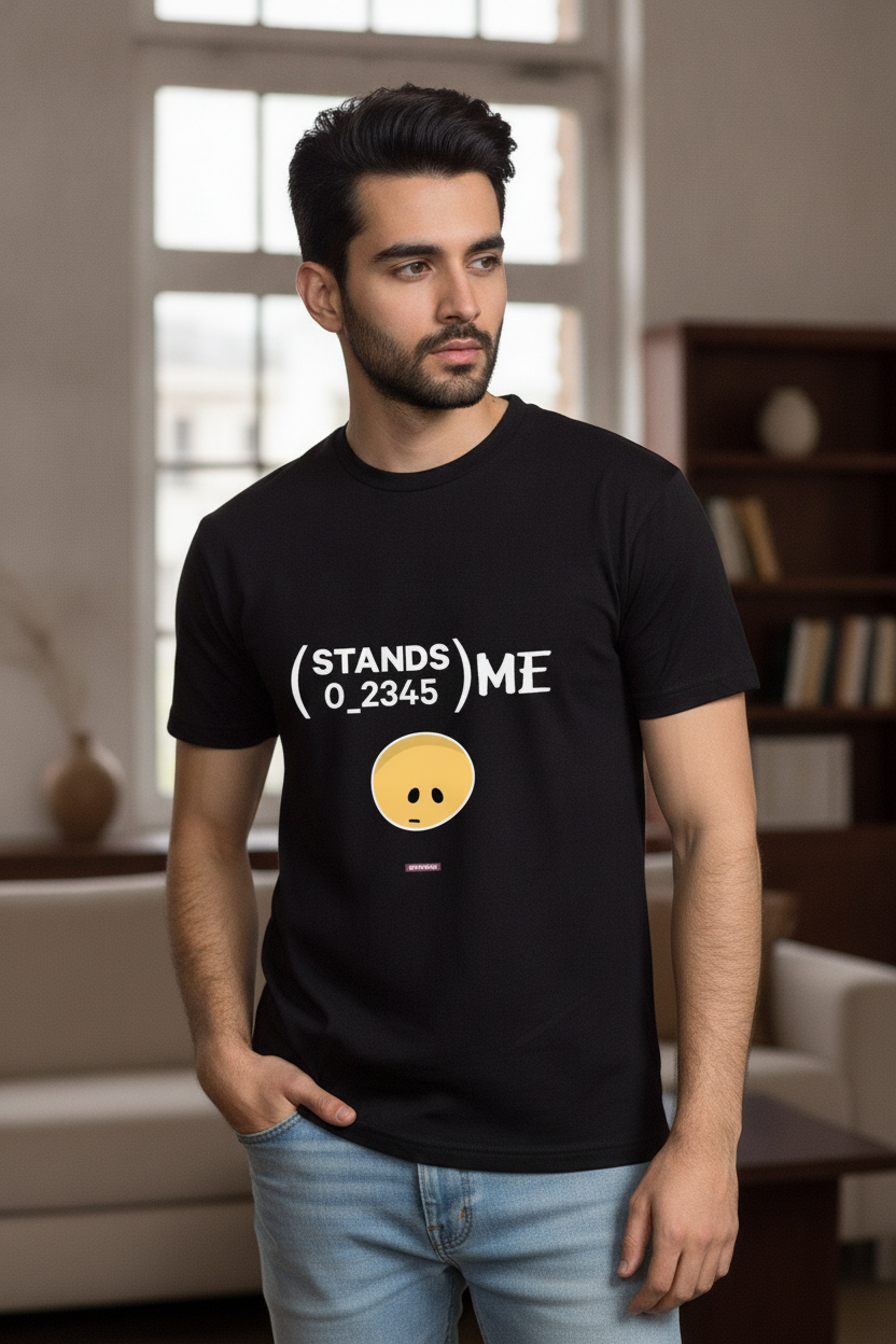 No 1 Understands Me - Graphic T-Shirt Black Color