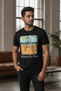 Nothing To Hype Graphic Printed Black Tshirt