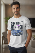 Our Fight White Tee