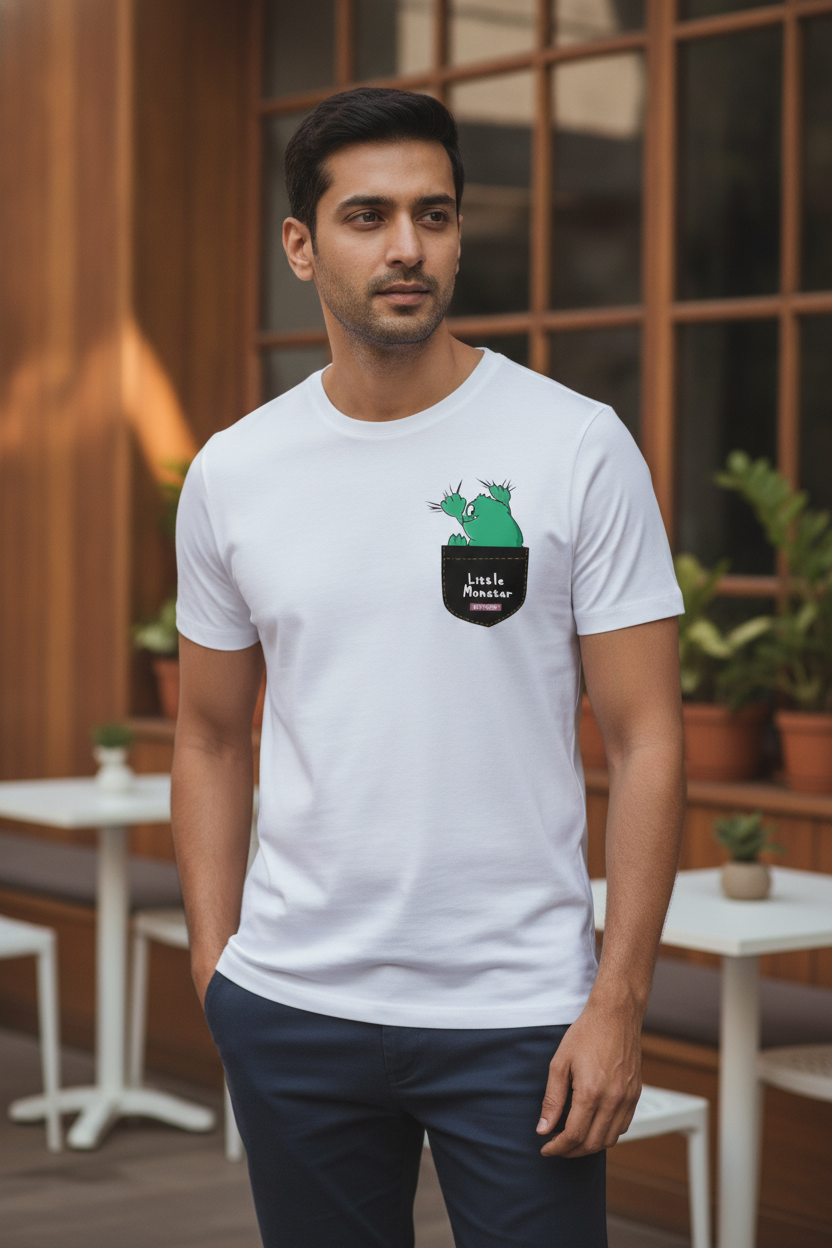 Pocket Monster - Funny Printed Graphic TShirt