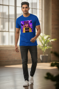 Poison Graphic Printed Blue Tshirt