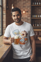 Quench your thirst with beer - Funny Graphic Printed Casual T Shirt