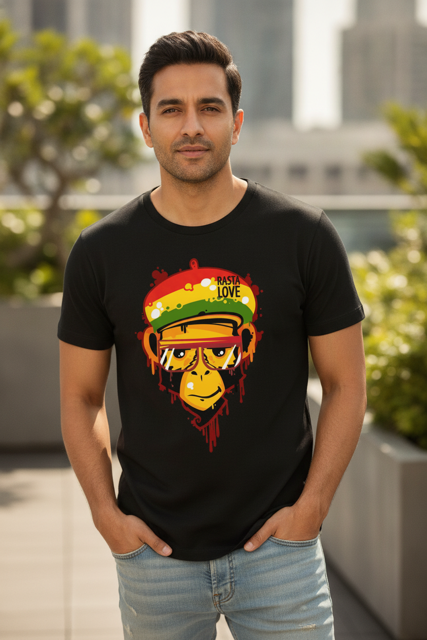 Rasta Love - Reggae Love Tee Casual