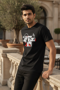 Red Eye Samurai Black Tee