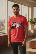 Red Eye Samurai Red Tee
